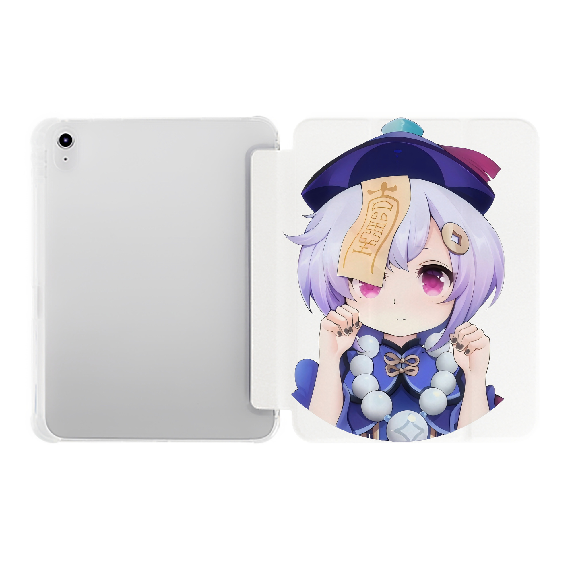 げんし神 七七 なな  genshin Nana IPad ケース ペン収納付き 三つ折りスタンド PUレザー×シリコン 対応機種9.5/10.5/10.9インチ